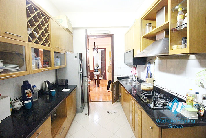 04 bedrooms apartment with big balcony for rent in Ciputra, Tay Ho